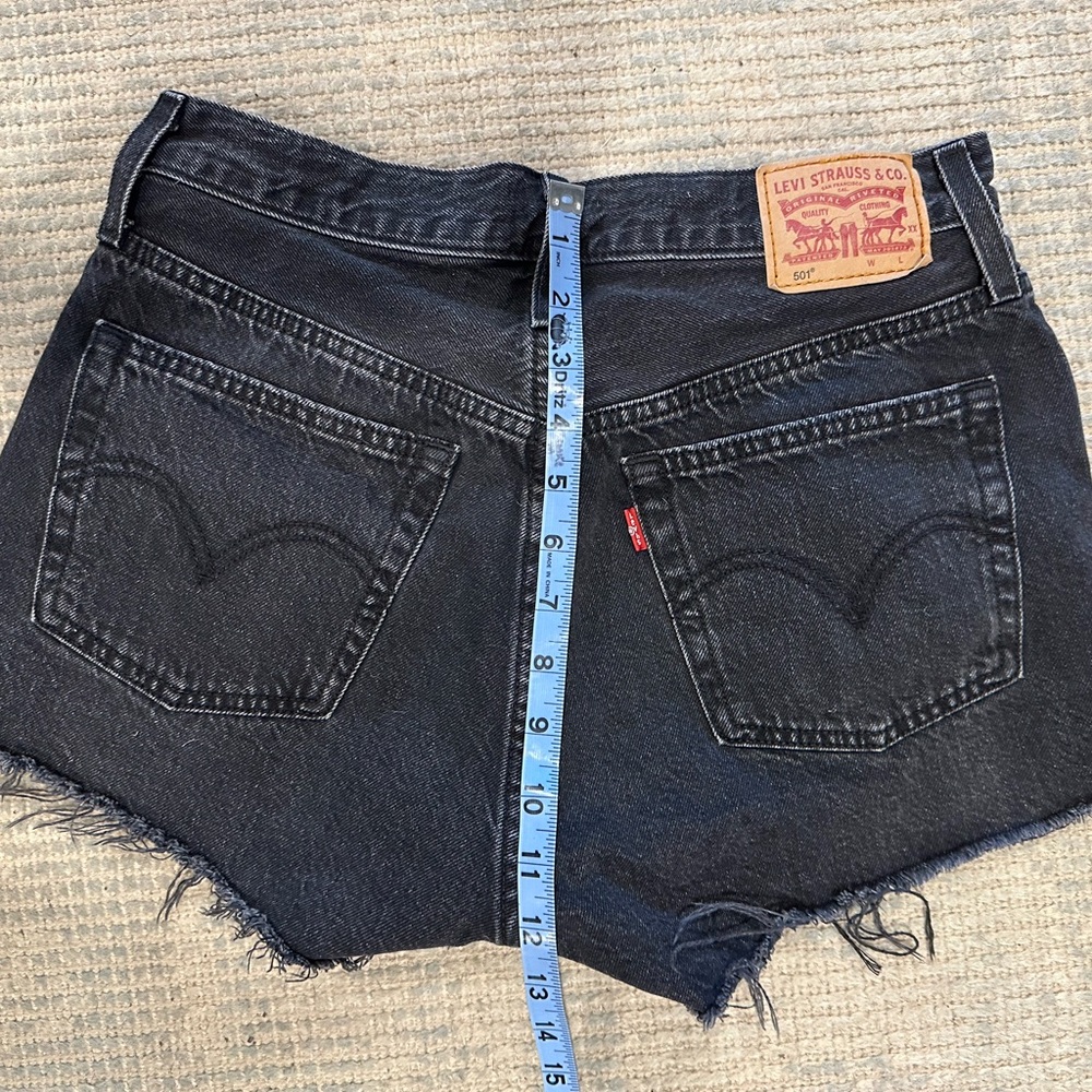 Levi's Women's Dark Denim Jean Shorts